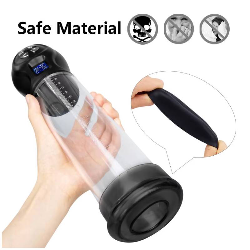 Pump Penis Enlargement, Lubricant, Electric Penis Pump For Men Male Masturbator Vacuum Pump Penis Extender Sex Toys For Adults