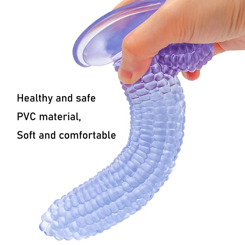 Sex Products Corn Dildos Anal Plug with Suction Cup Soft Skin Feeling Penis Erotic Dick Realistic Phallus Sex Toys for Women