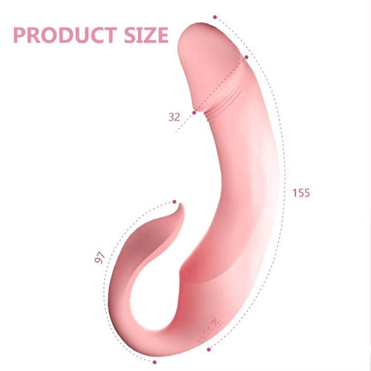 Double Ended Vibrating Dildo Wireless Remote Panties Vibrators for Woman Anal Vaginal Clitoris Stimulator Sex toys For Women